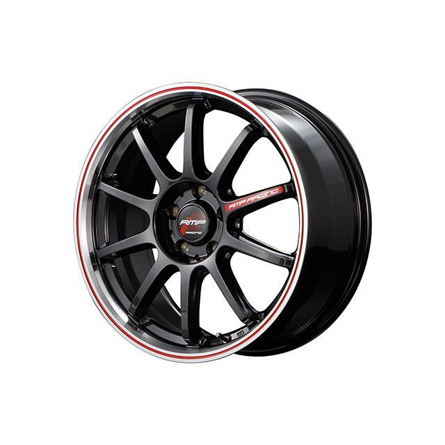 MID RMP Racing R10(CBPR クリスタルブラック/リムポリッシュ+レッド)|モトメガネ 店
