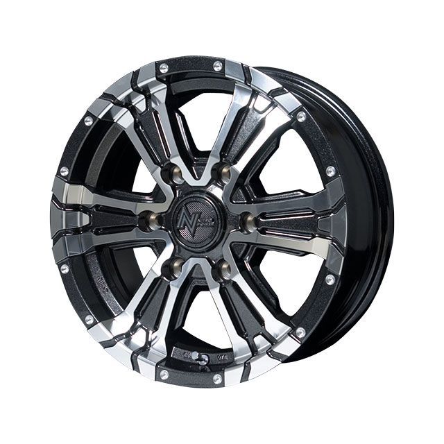 MID NITRO POWER CROSS CLAW（BM/MC（ブラックメタリック＋ミラーカット））｜モトメガネ 店