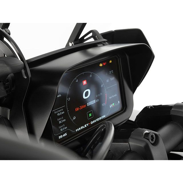 ワンダーリッヒ メーターバイザー for TFT 6.8inch（ブラック） W90380-002