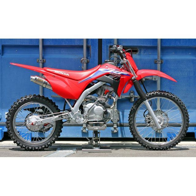 アウテックス マフラー ステンレスエキパイ レース用 CRF125F サイレンサー アルミ CRF12-R-SA-RACE｜モトメガネ 店