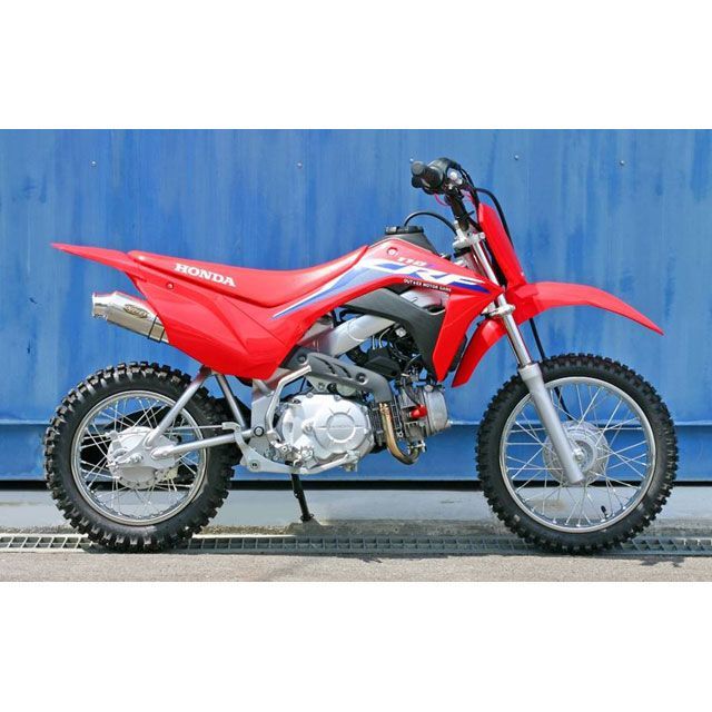 アウテックス マフラー ステンレスエキパイ レース用 CRF110F サイレンサー チタン CRF11-R-ST-RACE