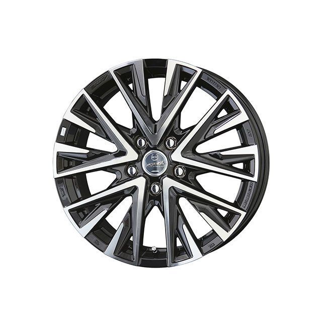 SMACK LEGINA 17&times;7.0J/インセット＋53/ホール5穴/PCD114.3/ブラックポリッシュ｜モトメガネ 店