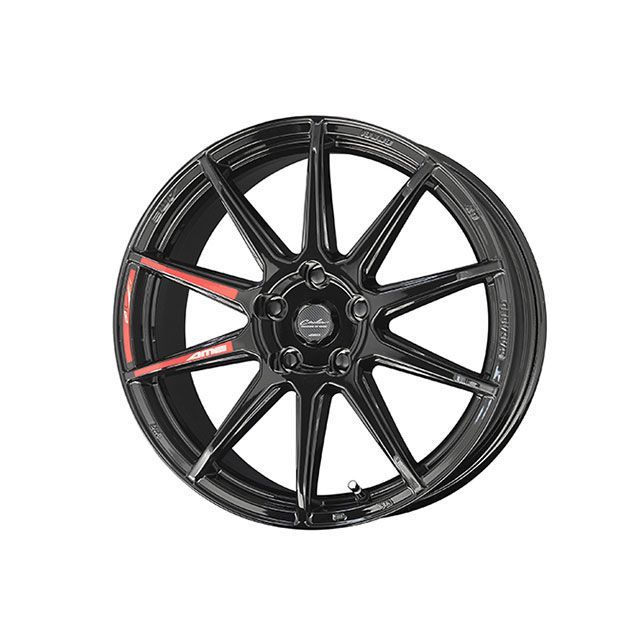 CIRCLAR C10R 15×5.5J/インセット+45/ホール4穴/PCD100/グロスブラック