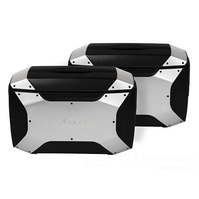 ヘプコ＆ベッカー サイドケース Xcore/エックスコア（ブラック/シルバー） 610-295-0000