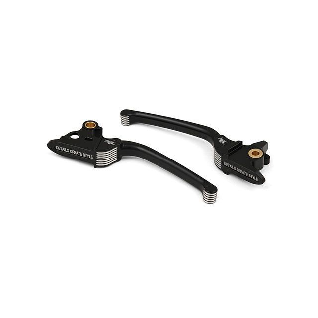 ケンズファクトリー Neo-Fusion Lever Set 2015 up Softail Black（CVOを除く） ソフティル モデル M8，TC 2-502