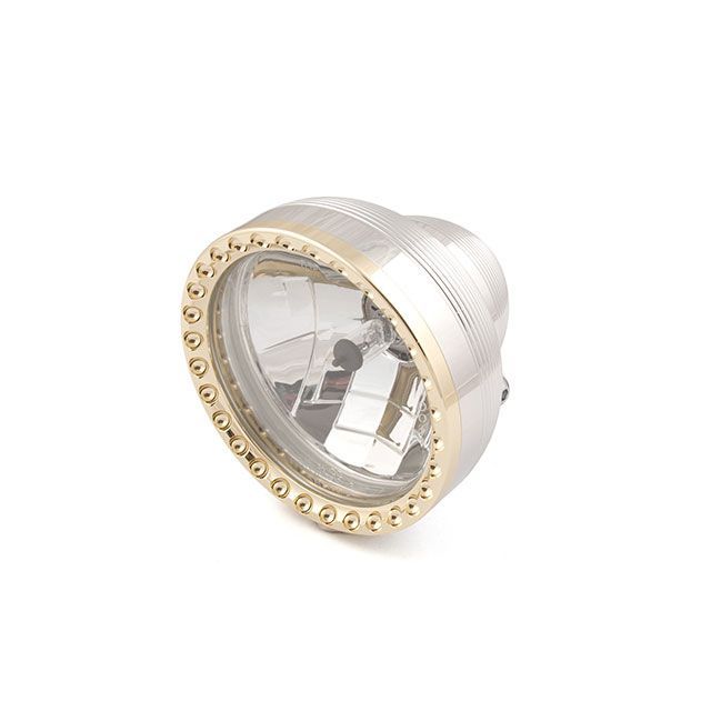 ケンズファクトリー Neo-Fusion 5-3/4”Headlight Assy Polished/Copper plating ALL HD 11-203
