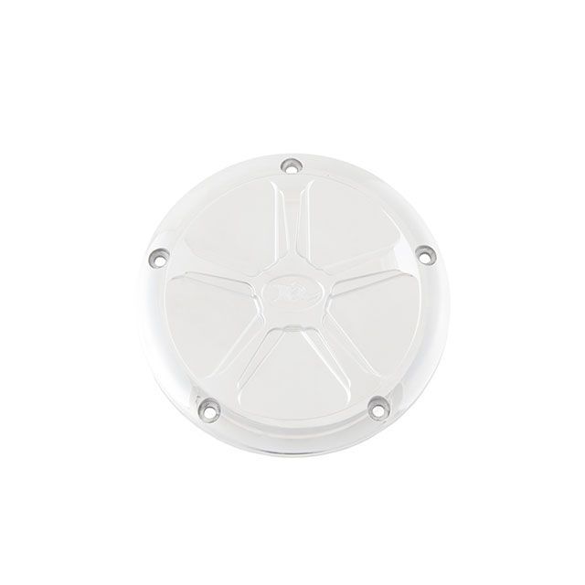 ケンズファクトリー Derby cover 5 hole 5 Spoke polished 8-922