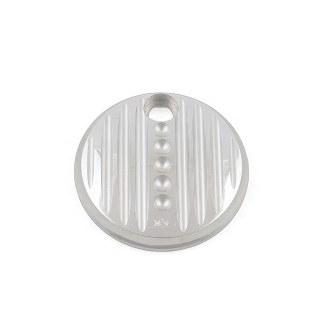 ケンズファクトリー Gas Cap Cover Polished08upFL FLHX FLTRX 12-030