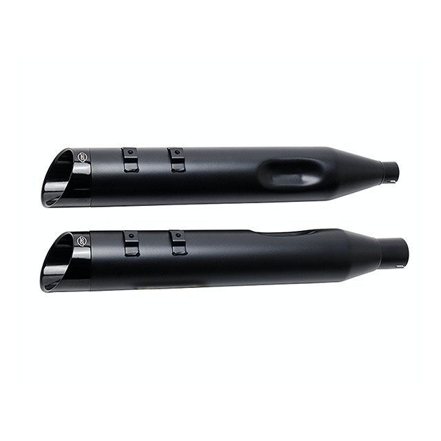 エス＆エス Mk45スリップオン ブラック＋ブラックカトラス 17y-ツアラー M8ツアラーモデル ・028933
