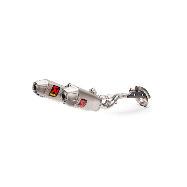 アクラポビッチ レーシングライン（チタン） Honda CRF 450 R / RX（2017-2019） CRF 450 R CRF 450 RX ak_S-H4MR16-CIQTA