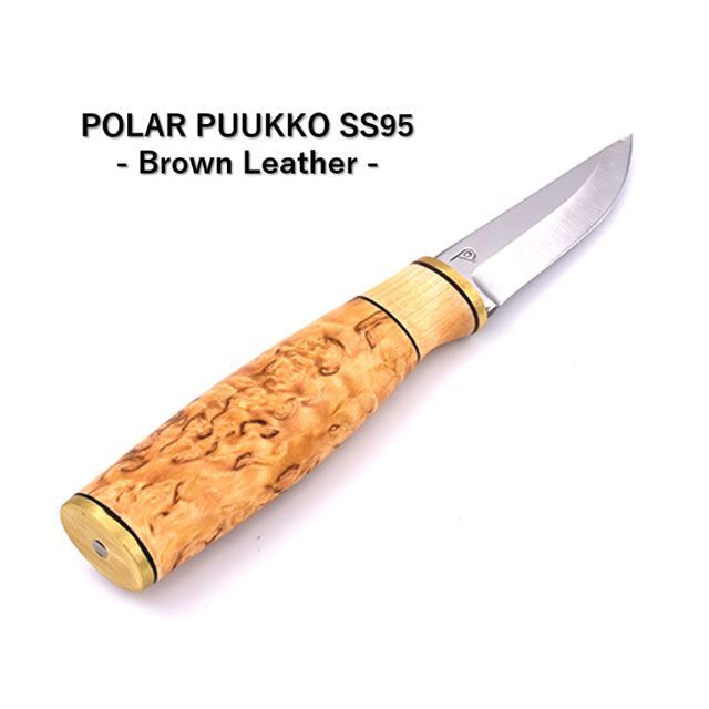 BRISA POLAR PUKKO SS95 BROWN LEATHER 24162｜モトメガネ 店