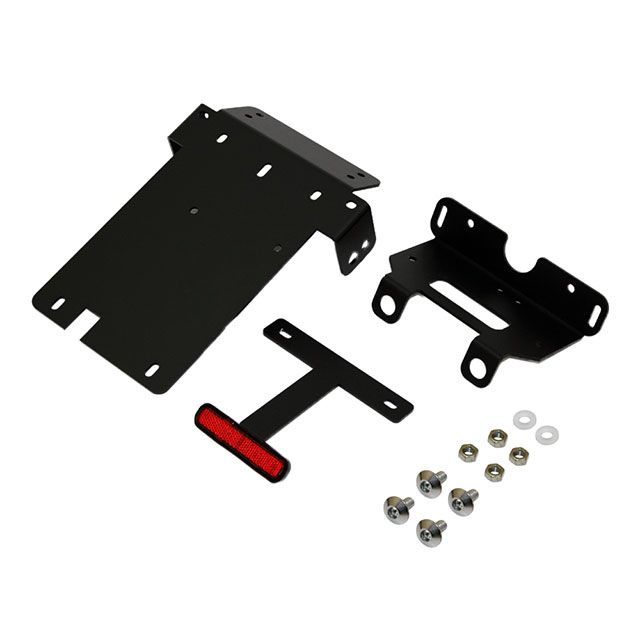 マッドマックス カワサキ ZRX400/ZRX400-II用 アルミ製 フェンダーレスキット(ブラック) ZRX400 ZRX400-II MM19-K016-01|モトメガネ 店