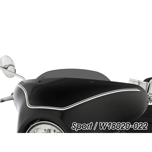 ワンダーリッヒ ウインドスクリーン「Sport」（スモーク） R18 Roctane R18 W18020-022