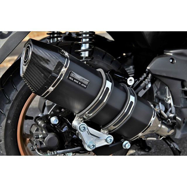 ビームス CORSA-EVO2 MBK（マットブラック）サイレンサー 政府認証 N-MAX155 G271-63-000