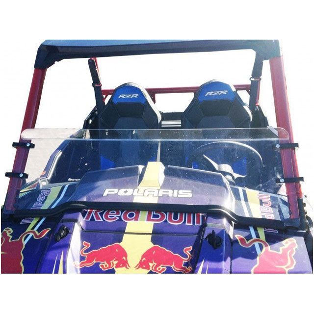 メカシステム Half windshield POLARIS RZR XP 570/800/900 meca_8623Q