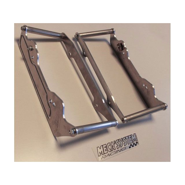 メカシステム Poles Protection KTM radiators EXCF AM 400/450/525 2001-2007 meca_K-1463｜モトメガネ 店