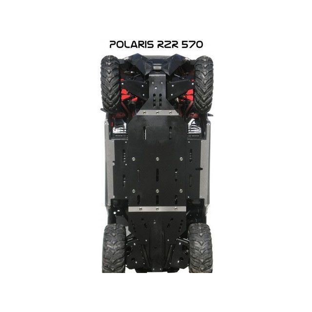 メカシステム full sole polyethylene 4 parts（excluding triangles） POLARIS RZR 570 RZR 570 meca_QZ306PE