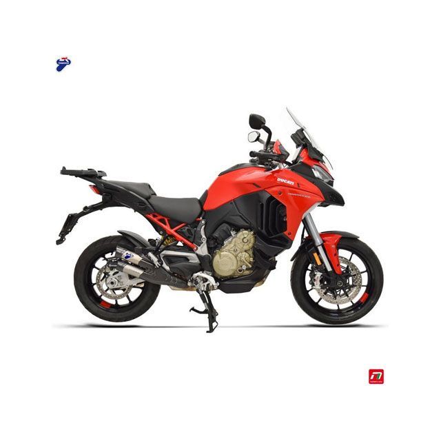 テルミニョーニ Slip on exhaust homologated TITAN-TITAN-CARBON for Ducati Multistrada V4 2021-2023 MULTISTRADA V4 ter_D21008040TTC