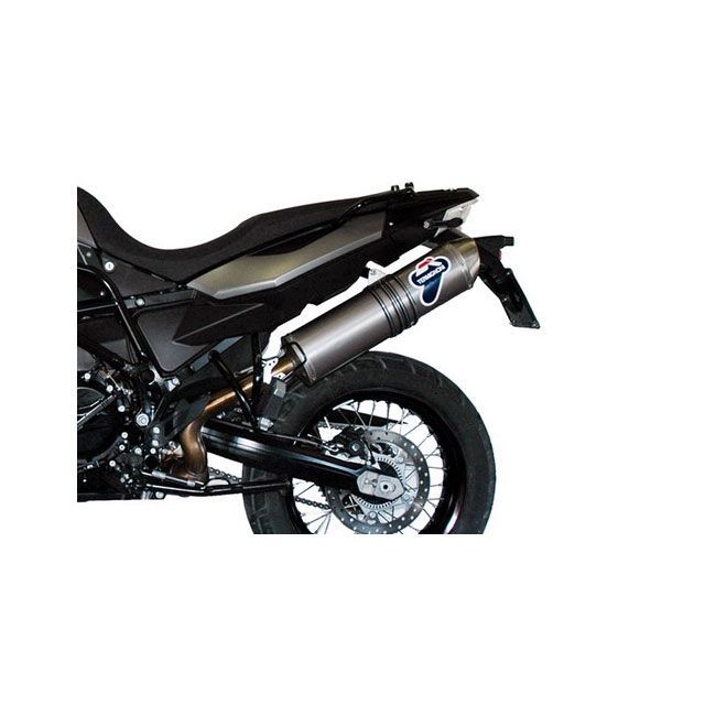 テルミニョーニ 1 SIL STR スリップオン オーバル ステンレス スリーブ： カーボン LOOK 650 GS F 800 ter_BW01080INO