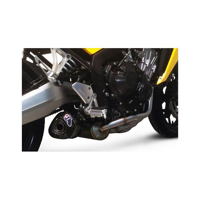 テルミニョーニ 4X1 Street カーボンキャップ ステンレス HONDA CB 650（2014-2018） CB 650 CB650F ter_H131090TV