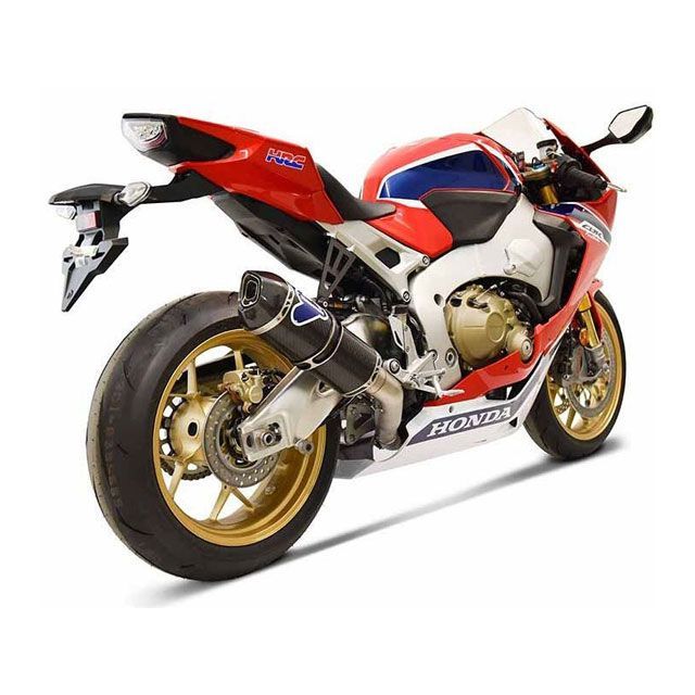 テルミニョーニ COLLECTOR＋SILENCER STAINLESS STEEL CARBON Racing Without Catalyzer CBR 1000 COMPLETE SYSTEM ter_H16309440ICC