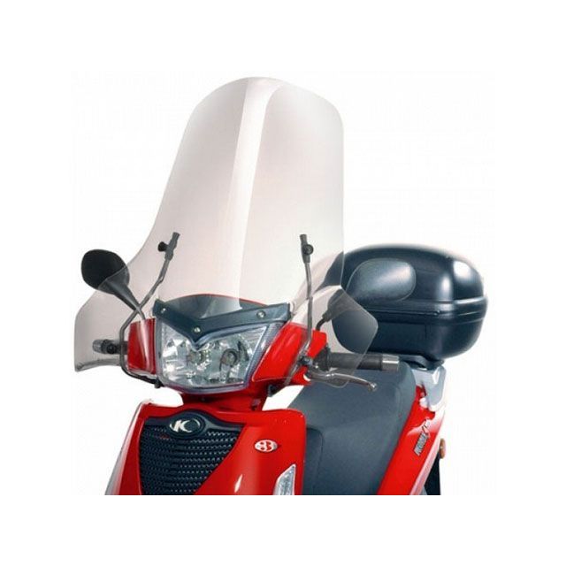 ジビ ウインドシールド AIRSTAR カラーレス - ABE givi_137AG|モトメガネ 店