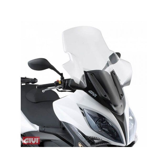 ジビ フェアリング-ウインドシールド カラーレス - ABE Xciting R 500i Xciting R 300i givi_D295STG|モトメガネ 店