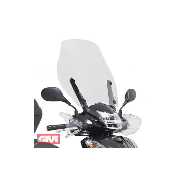 ジビ ウィンドスクリーン クリア - ABE付 SH 300i givi_D1143STG