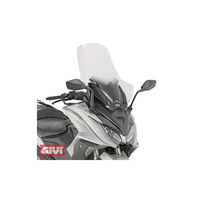 ジビ フェアリングスクリーン トランスペアレント - ABE AK 550 givi_D6110STG
