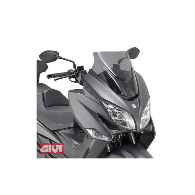 ジビ フェアリングスクリーン ティンテッド - ABE Burgman 400 givi_D3115SG｜モトメガネ 店