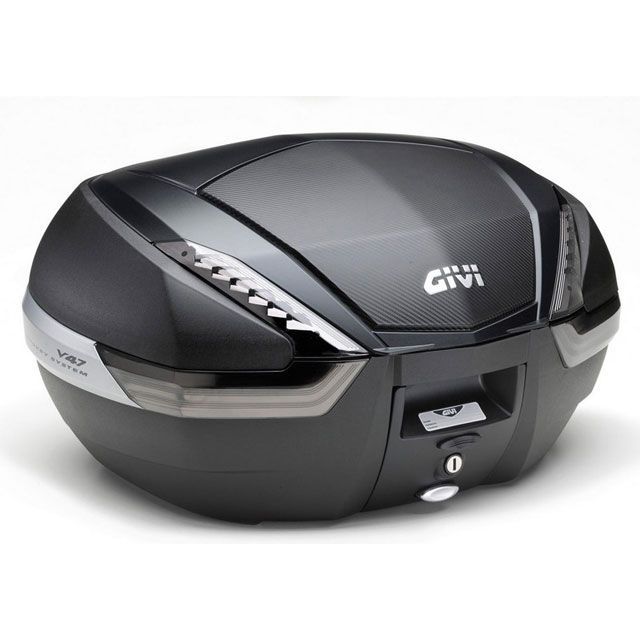 ジビ V47 TECH モノキートップ ケース WITH マット ブラック カバー givi_V47NNT｜モトメガネ 店