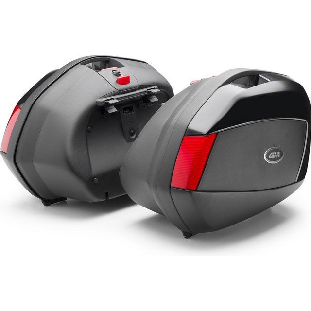 ジビ V35N モノキー PLXサイドケース左右セット -ブラック マット- givi_V35N