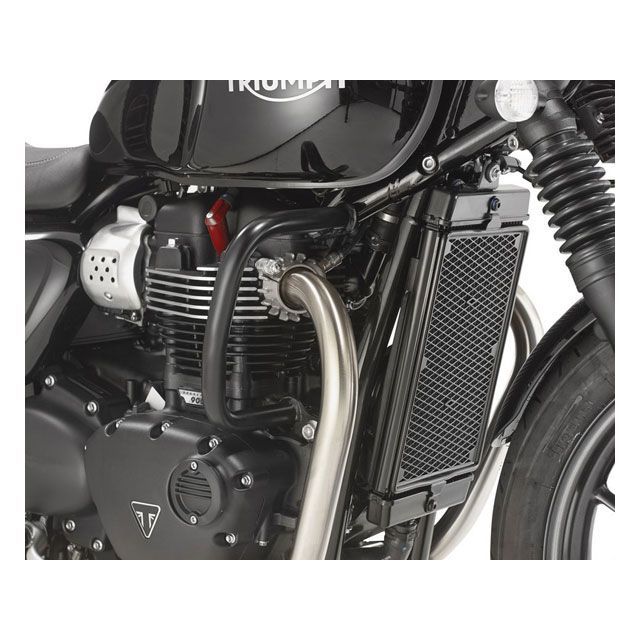 ジビ エンジンガード ブラック givi_TN6410｜モトメガネ 店