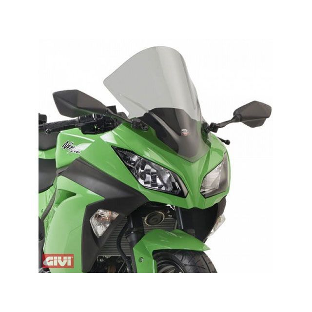 ジビ スポイラースクリーン AND ホルダー ティンテッド - ABE Ninja 300 givi_D4108SG