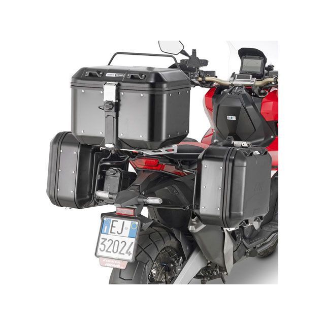ジビ サイドケースホルダー スチールチューブ ブラック X-ADV 750 givi_PL1156
