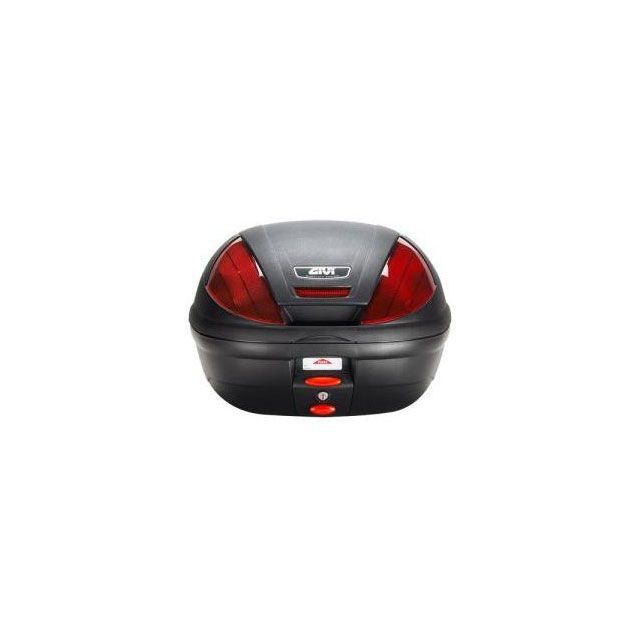 ジビ E370 モノロック トップケース（レッドレンズ） givi_E370N