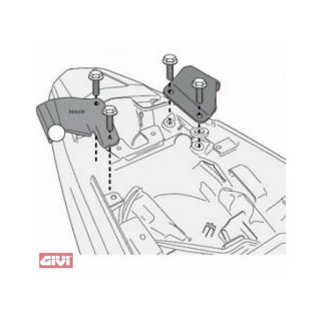 ジビ マウンティングキット PL1121 / PL1121CAM / PLX1121 CARRIER CB 500 X givi_1121KIT 16,954円