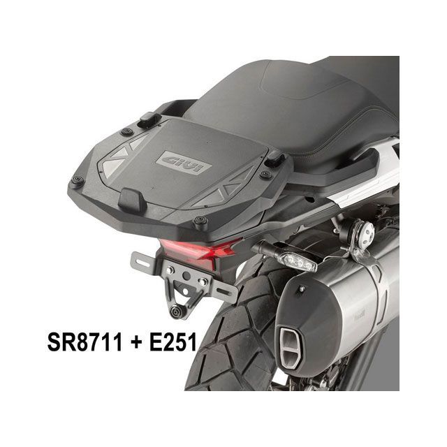 ジビ Top Case Rack SR8711 for Benelli TRK 502 X 20- TRK502X TRK502 givi_SR8711|モトメガネ 店