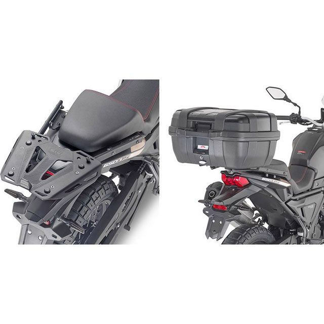 ジビ Specific rear rack for MONOLOCK（R） or MONOKEY（R） top-case Valico 650 DSX givi_SR9252