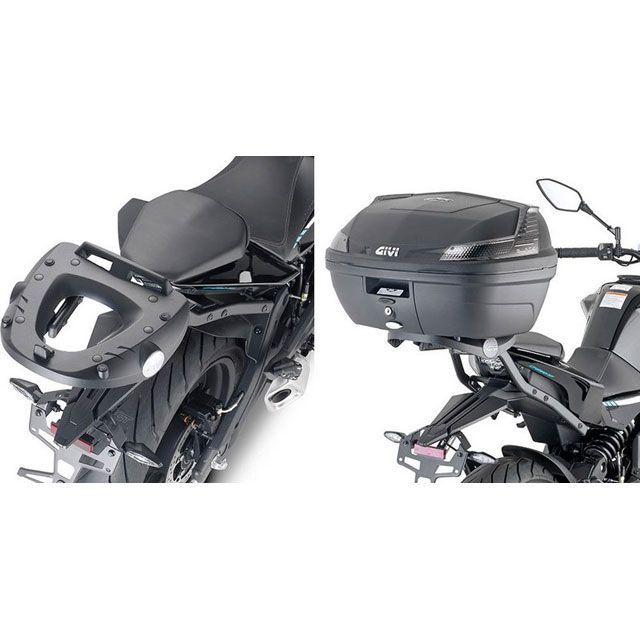 ジビ Specific rear rack for MONOKEY（R） or MONOLOCK（R） top-case 650 NK givi_9223FZ｜モトメガネ 店