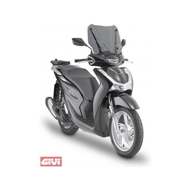 ジビ Tinted windscreen, 330 x 450 mm, ABE i.v. for Honda SH 125-150(20), SH 350(21), without ABE givi_D1181SG|モトメガネ 店