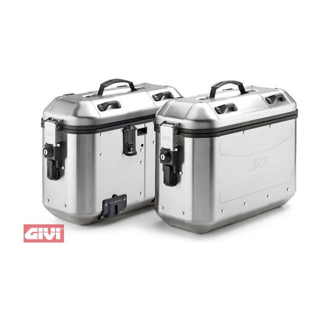 ジビ Trekker 36 Dolomiti ALU case set Monokey（R） 36 L volume givi_DLMK36APACK2