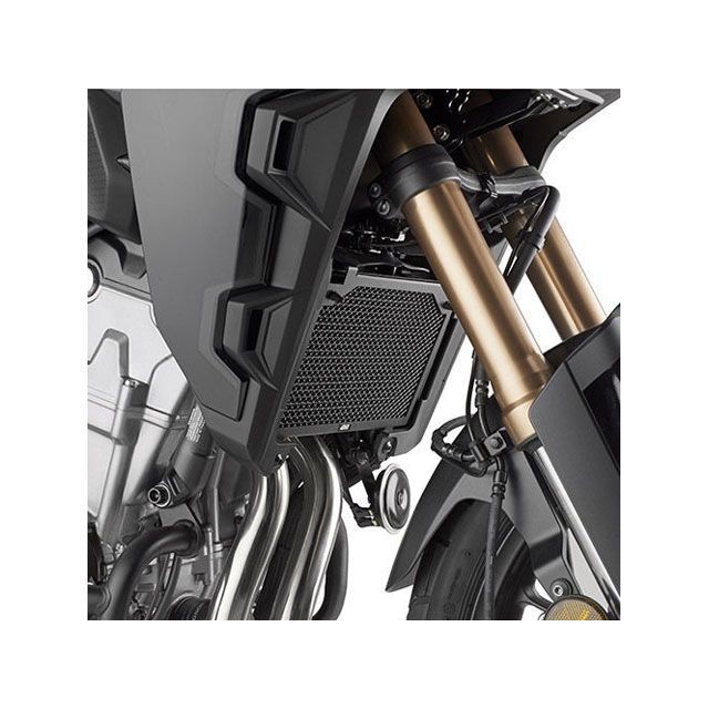 ジビ Stainless steel specific radiator guard black painted CB 500 X givi_PR1171
