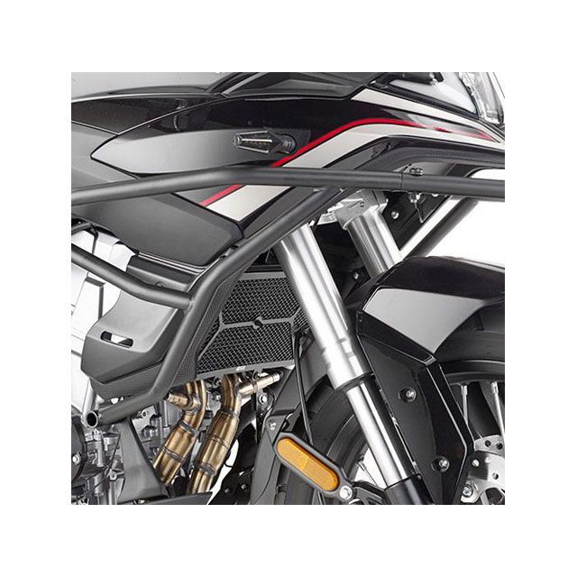 ジビ Stainless steel specific radiator guard black painted Valico 500DS givi_PR9251｜モトメガネ 店