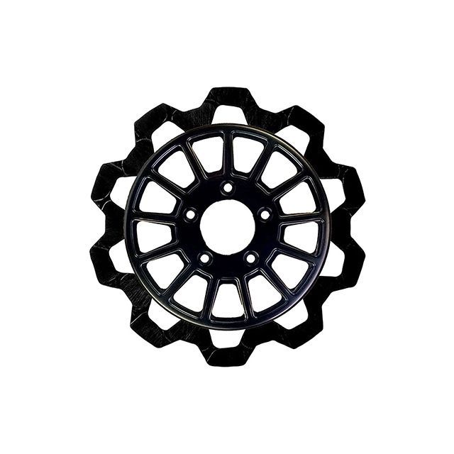 LyndallBrakes BOW-TIE/13SPOKE 11.5in 5mm厚 リア（ブラック/ブラック） ・029326