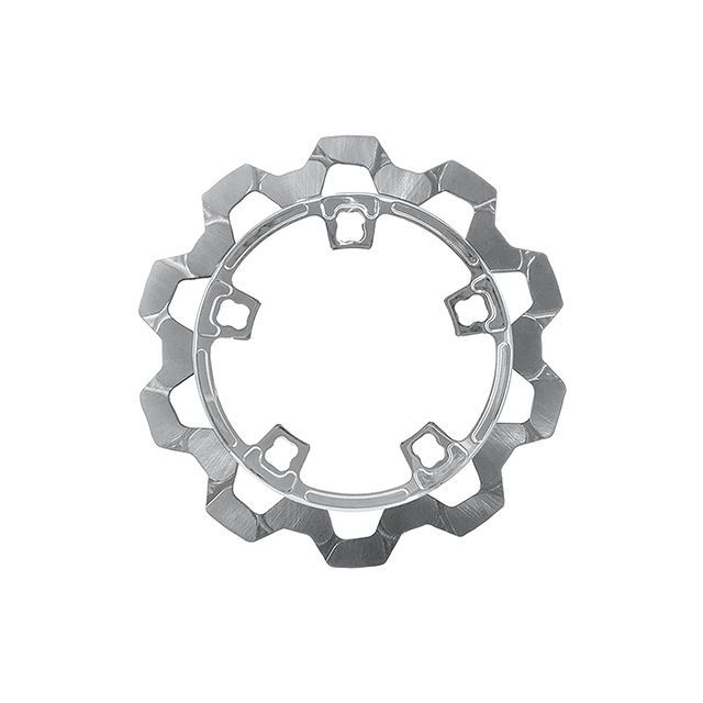 LyndallBrakes BOW-TIE/ENFORCER 11.8in 5mm厚 フロント（クローム/クローム） ツーリングモデル Enforcerホイール装着車 ・029341