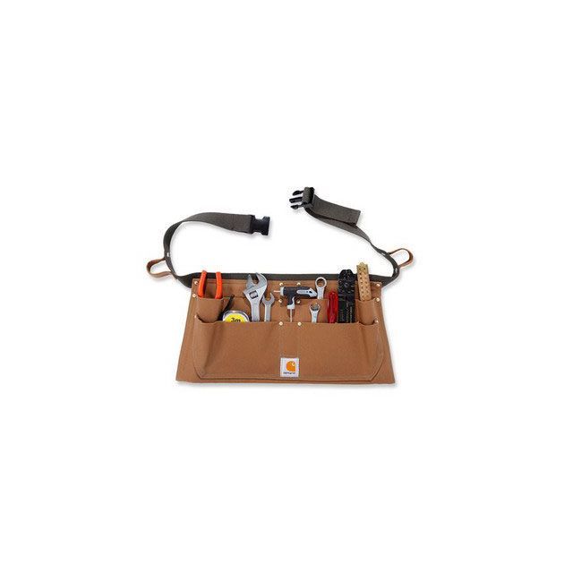部品屋K&W Carhartt カーハート ダックツールベルト エプロン ブラウン P964682｜モトメガネ 店