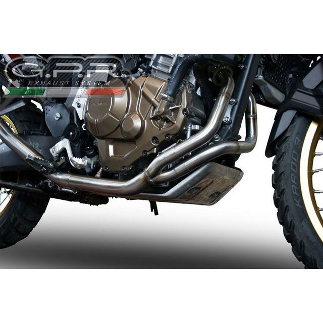 ジーピーアール Original For Honda Crf 1000 L Africa Twin 2018/19 E4 Decat Pipe Manifold Decatalizzatore | H.227.1.DEC CRF 1000 L AFRI…|モトメガネ 店