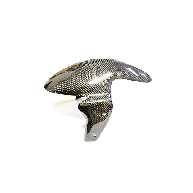 モトオブスポーツ カーボンGPフロントフェンダー（マジェスティS/SMAX/FORCE）タイプGP（カーボン＋クリア） Y-BH6-GP-SA-HY-C01-KN