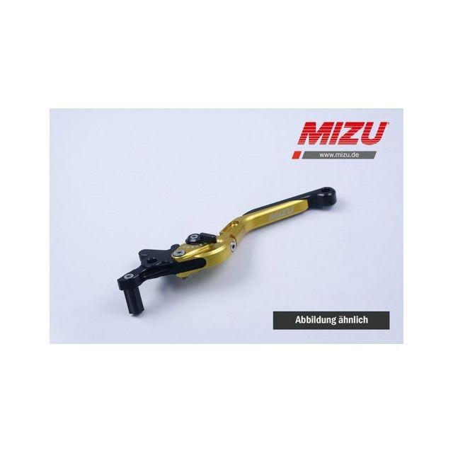 ミズ クラッチレバー ABE認可品 ゴールド ｜ 309G2991515 mizu_309G2991515｜モトメガネ 店